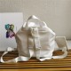 Prada Medium Nylon Backpack White High