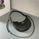 Prada Arqué leather shoulder bag 1BC194 Black High