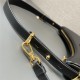 Prada Arqué leather shoulder bag 1BC194 Black High