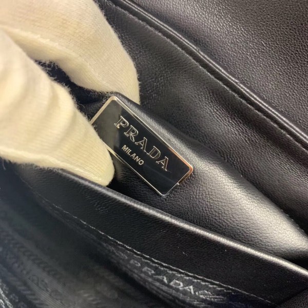 Prada Spectrum Small Bag In Black Nappa Leather High