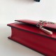 Valentino Vcase Small Chain Bag In Red Calfskin High