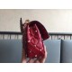 Valentino Spike Small Bag Lambskin Red High