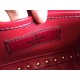 Valentino Spike Small Bag Lambskin Red High