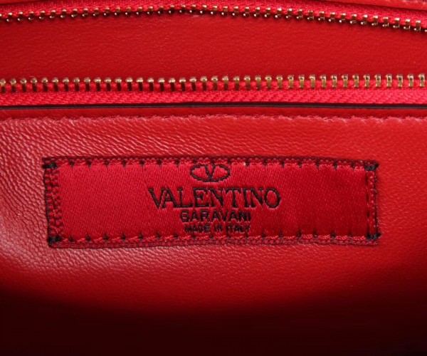 Valentino Large Free Spike Chain Bag Black High