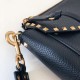 Valentino Hype Bag In Black Grained Calfskin High