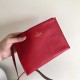 Valentino Spike Small Bag Crinkled Lambskin Red High