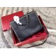 Valentino Black Medium Top Handle Bag High