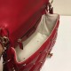 Valentino Garavani Quilted Candystud Top Handle Bag Red High