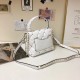 Valentino Garavani Quilted Candystud Bag White VLTN High