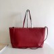 Valentino Large Shopping Bag In Red Leather High