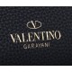 Valentino Small Tote In Black Grain Calfskin High