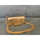 Valentino Garavani MINILOCO Crossbody Bag Calfskin Leather Gold High