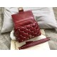 Valentino Small Candystud Crossbody Bag In Red Lambskin High