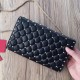 Valentino Spike Chain Clutch Lambskin  In Black High