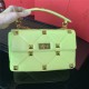 Valentino GARAVANI ROMAN STUD NAPPA CHAIN BAG Yellow High