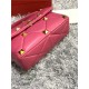 Valentino GARAVANI ROMAN STUD NAPPA CHAIN BAG Fuchsia High