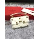 Valentino GARAVANI ROMAN STUD NAPPA CHAIN BAG White High