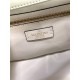 Valentino GARAVANI ROMAN STUD NAPPA CHAIN BAG White High