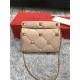 Valentino GARAVANI ROMAN STUD NAPPA CHAIN BAG Rose Cannelle High