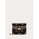 Valentino GARAVANI Small ROMAN STUD NAPPA CHAIN BAG Black High