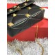 Valentino GARAVANI Small ROMAN STUD NAPPA CHAIN BAG Black High