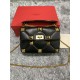 Valentino GARAVANI Small ROMAN STUD NAPPA CHAIN BAG Black High