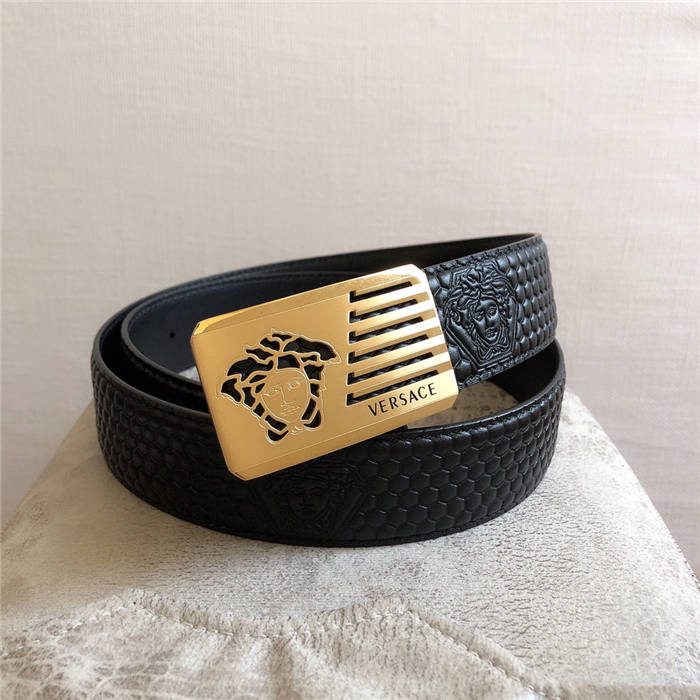 Versace LOGO Leather BELT 39mm High