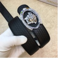 Versace MEDUSA LEATHER BELT 38mm High