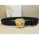 Versace MEDUSA LEATHER BELT 38mm High