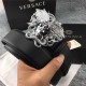 Versace MEDUSA LEATHER BELT 38mm High