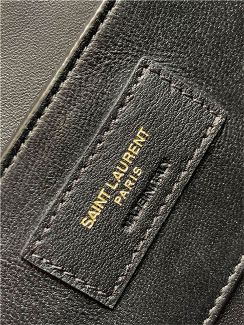 SOLFERINO MEDIUM SATCHEL IN BOX SAINT LAURENT LEATHER High