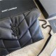 LOULOU PUFFER MINI BAG IN QUILTED LAMBSKIN Black High