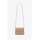 LOULOU TOY BAG IN Y-QUILTED LEATHER Gold-Tone Beige High