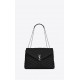 LOULOU MEDIUM IN MATELASSÉ “Y” LEATHER Silver-Tone Black High