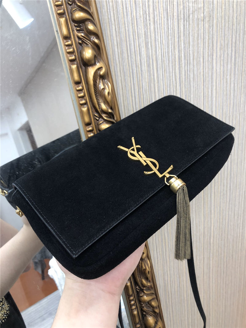 KATE 99 WITH TASSEL IN SUEDE AND SMOOTH LEATHER High