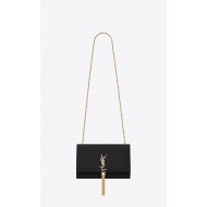 KATE MEDIUM WITH TASSEL IN SMOOTH LEATHER High