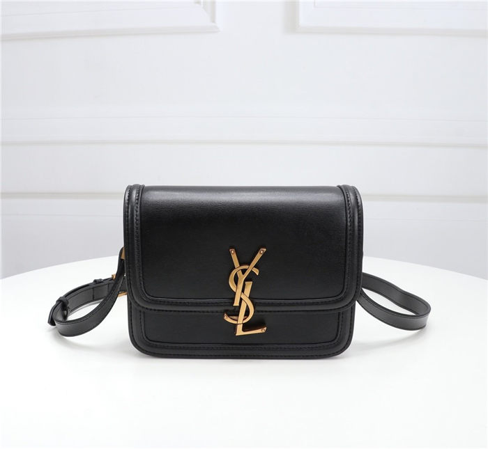 SOLFERINO SMALL SATCHEL IN BOX SAINT LAURENT LEATHER High