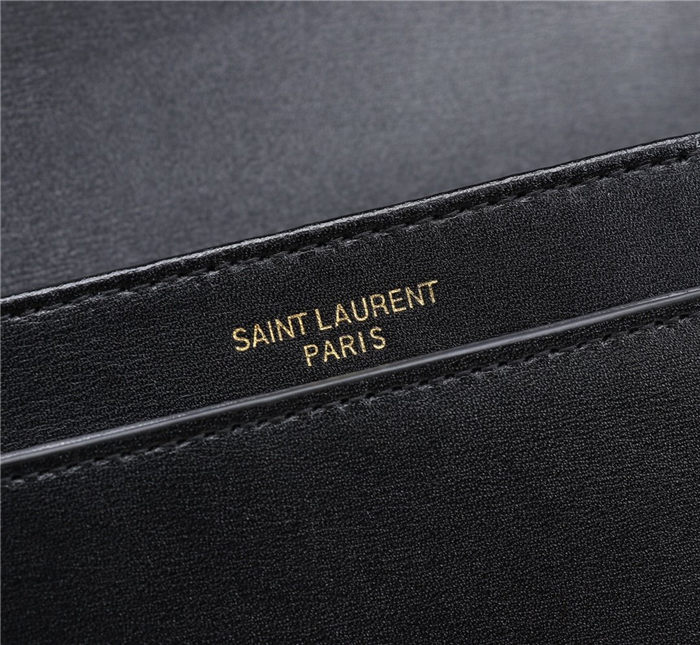 SOLFERINO SMALL SATCHEL IN BOX SAINT LAURENT LEATHER High