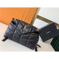 PUFFER MEDIUM BAG IN QUILTED LAMBSKIN mid