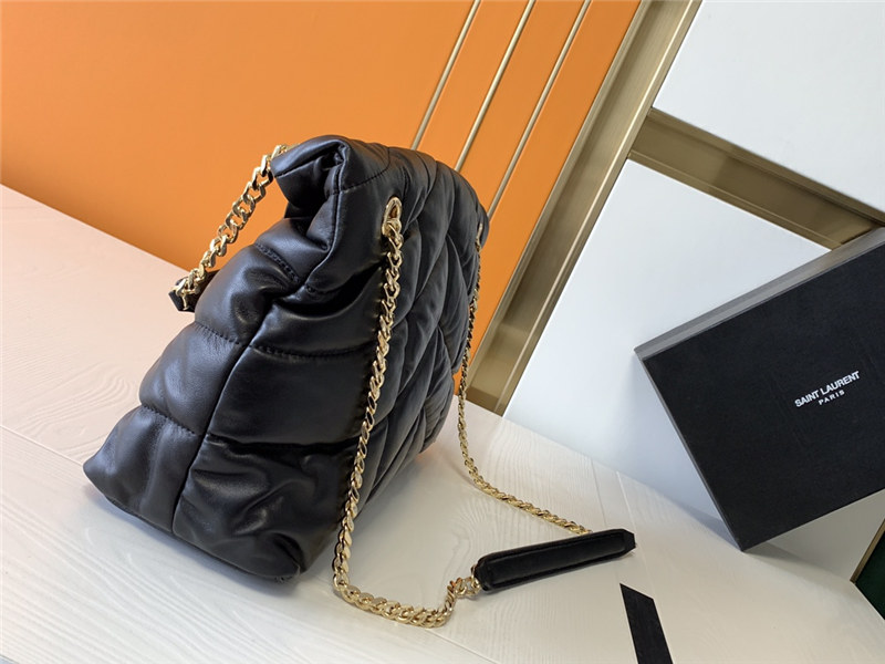 PUFFER MEDIUM BAG IN QUILTED LAMBSKIN mid