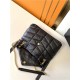 PUFFER MEDIUM BAG IN QUILTED LAMBSKIN mid