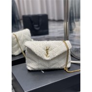 LOULOU PUFFER MINI BAG A/W White High