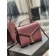 CASSANDRA MEDIUM TOP HANDLE BAG IN SMOOTH LEATHER Wine High