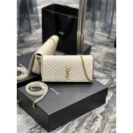 KATE 99 SUPPLE BAG IN QUILTED LAMBSKIN White High